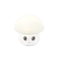 Venta al por mayor de luz LED de noche de seta que cambia de 7 colores Mini proyección táctil de silicona Plug-In decoración del hogar regalo para niños cabecera