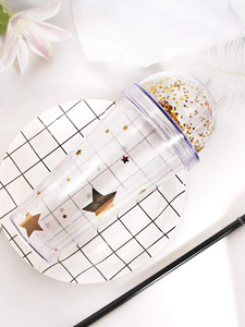 <strong>Monogram</strong> Sparkly Tumbler with Reusable Straw Insulated Travel <strong>Mug</strong> Dome Lid Tumbler Double Wall Star Glitter Tumbler <strong>Mug</strong> - Product Image 3