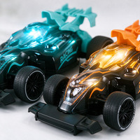 Voiture de course RC 1:18 4CH avec lumières, voiture RC à grande vitesse pour enfants, voiture RC télécommandée