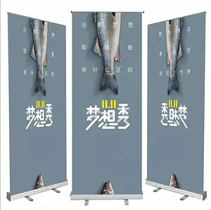 Tirez vers le haut Standee Roll Up Banner Display Banner Printing Support économique