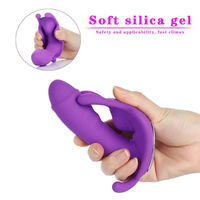 Vibrador de Mariposa Portátil con Control Remoto por APP - Dildo Manos Libres de 9 Frecuencias, Juguete Sexual Silencioso e Impermeable IPX7 para Mujeres (Venta al por Mayor)