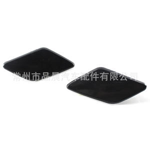 Cache de lave-phare avant Volvo S40 V50 2008-2012, garniture de pare-chocs avant en ABS noir, gauche et droite - Product Image 1