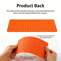 Support pliable en silicone – Support de rangement portable multifonctionnel et réglable, idéal pour téléphone/organisateur de bureau