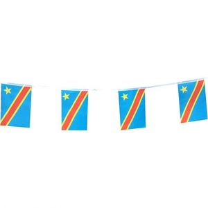 Drapeau en guirlande de la République démocratique du Congo pour événements nationaux, vente chaude, directement du fabricant - Product Image 2