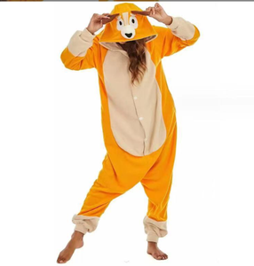 Pijamas de una Pieza con Diseño de Dibujos Animados para Halloween y <span class=keywords><strong>Navidad</strong></span>, Pijamas de Felpa para Parejas para Usar <span class=keywords><strong>en</strong></span> Casa - Product Image 2