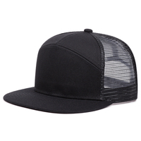 Envío Rápido, Gorra Trucker de Malla con Visera Plana, Gorra Snapback de Algodón de Alta Calidad para Hombre, Múltiples Colores en Existencia, Personalización Disponible