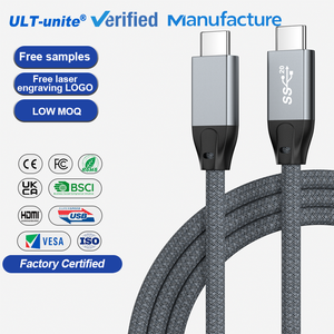 Cable USB ULT-unite 2026, Cable USB C Económico de 20 Gbps y 6 pies, Cable de Carga con Entrega de Energía de 100 W, 0.9 m, 1.8 m, 2.5 m - Product Image 1
