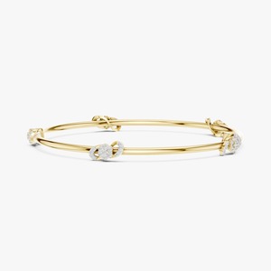 Pulsera de tenis de diamantes hecha a mano de la mejor calidad con acabado de alto brillo para mujer, colección de joyería de lujo, proveedor mayorista - Product Image 3
