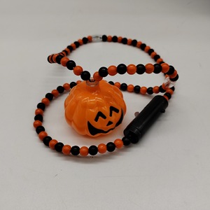 Blinking Halloween Necklace: <strong>Pumpkin</strong> &amp; <strong>Ghost</strong> - Product Image 3