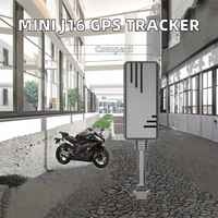 Mini Rastreador GPS J16 en Tiempo Real, Dispositivo Localizador Antirrobo para Autos/Autobuses/Motocicletas, Posicionamiento GSM y GPRS/LBS, Visualización de Rastreo por PC