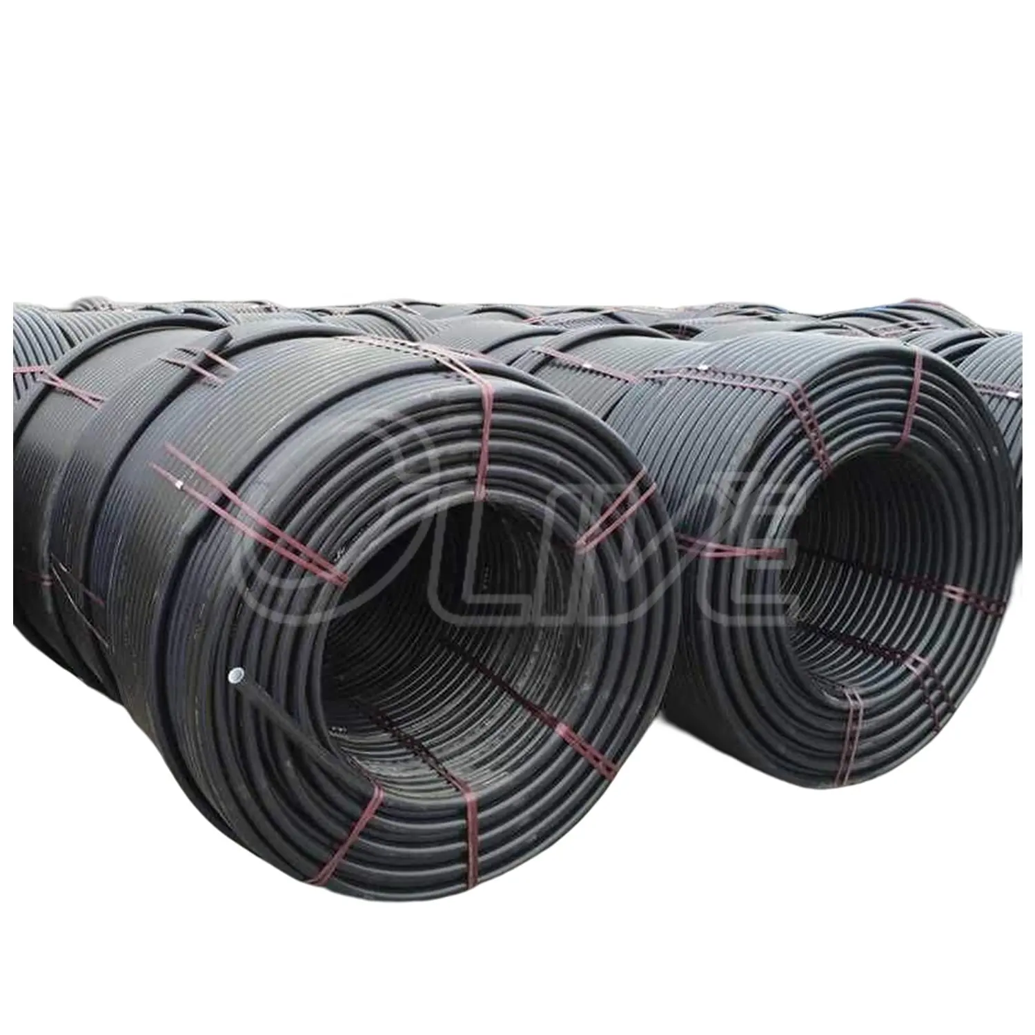 50mm 1.5 inch HDPE ống các nhà sản xuất 25mm đường kính thủy lợi HDPE Ống cuộn PE lỗ Punch 75mm Polyethylene Ống giá