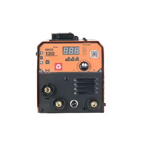 Dc inverter flux cored wire senza co2 gas mig welder mini mig saldatrice attrezzatura per saldatura portatile