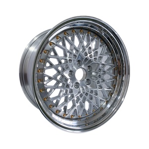 Mforged 22 "24" 2pc Roue forgée avec <span class=keywords><strong>logo</strong></span> personnalisé 3 pièces pour roue <span class=keywords><strong>BMW</strong></span> <span class=keywords><strong>E46</strong></span> Nouvelle finition brillante en alliage d'aluminium - Product Image 1