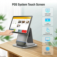 Tablet PC Android para Restaurantes de 10.95 Pulgadas con Procesador MTK, Impresora de 80 mm para Terminales y Aplicaciones Inteligentes HX-100B