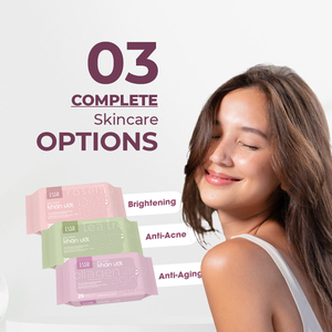 Vietnam 10 Lingettes Humides Non-Tissées Écologiques Parfum Naturel Féminin Luck Lady Hygiène Extra Douce Soin de la Peau Adulte - Product Image 5