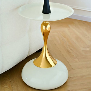 Superventas de Internet, mesa de centro moderna de lujo ligera de estilo italiano, sofá de cintura pequeña, mesa auxiliar, muebles de comedor y sala de estar - Product Image 3