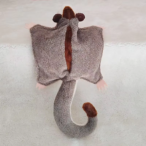 Lindo Peluche de Animal, Juguete de Peluche de Petauro del Azúcar, Muñeco de Ardilla Voladora, Imán para Refrigerador, Ideal como Regalo Navideño - Product Image 4