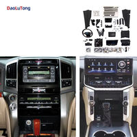 Pour Toyota Land Cruiser LC200 2008-2015 : Amélioration de l'intérieur, Modification, Radio Android, Carplay, Navigation GPS, Panneau de commande central