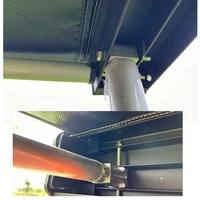 Auvent latéral robuste pour toit de voiture, idéal pour SUV, pick-up, camping tout-terrain, abri solaire, tente