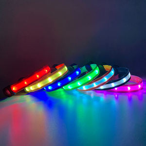 Collar LED de calidad para perros pequeños, collar recargable por USB que brilla en la oscuridad - Product Image 5