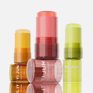 Conteneur de baume à lèvres en PP de 13,5 g avec logo personnalisé, marque Yijun, prix d'usine, crème nettoyante pour le visage, bâton de soin corporel BB, flacon pour soins de la peau - Product Image 1
