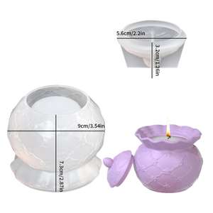 M40887 <span class=keywords><strong>Pot</strong></span> <span class=keywords><strong>de</strong></span> <span class=keywords><strong>terre</strong></span> <span class=keywords><strong>Pot</strong></span> <span class=keywords><strong>de</strong></span> <span class=keywords><strong>fleurs</strong></span> <span class=keywords><strong>Pot</strong></span> <span class=keywords><strong>de</strong></span> stockage Conteneur Aromathérapie Bougie <span class=keywords><strong>en</strong></span> béton Coupe Gypse Ciment Résine Bougie Moule <span class=keywords><strong>en</strong></span> silicone - Product Image 6