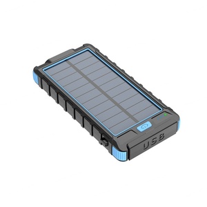Nouvelle Banque d'alimentation solaire portable d'extérieur en gros 10000 mAh pour recharge - Product Image 3
