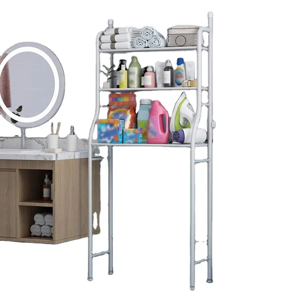 Hot bán 3 lớp máy giặt máy sấy đứng phòng tắm Organizer lưu trữ giá