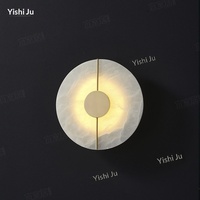 Lampe murale en laiton massif postmoderne, style nuage, pour chambre à coucher, chevet, bureau, design inspiré, minimaliste, éclairage personnalisé pour la maison