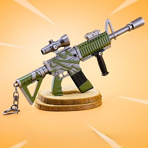 Accessori all'ingrosso del gioco di notte di immagini termiche modello di arma del fucile <span class=keywords><strong>portachiavi</strong></span> giocattolo per bambini decorazioni per la casa - Product Image 3