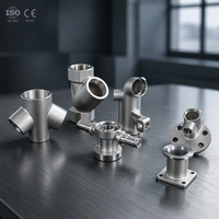 Vanne de régulation de débit en acier inoxydable |   Usinage CNC 5 axes OEM pour systèmes de pipeline, moule de classe 101