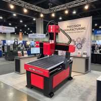 Nouvelle machine de gravure et de fraisage CNC multifonctionnelle de bureau 6090 à 3 axes avec changement automatique d'outils pour le fraisage et la découpe du bois