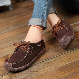 <span class=keywords><strong>Mocassini</strong></span> da <span class=keywords><strong>Donna</strong></span> in Vera <span class=keywords><strong>Pelle</strong></span> Primavera Autunno Scarpe Basse Casual Femminili Calzature Nere - Product Image 5