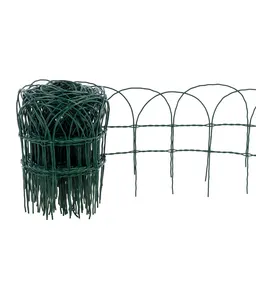 25cm x 10m Hoop Top Garden Border Zaun