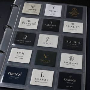 Etichette Tessute Personalizzate di Lusso in Poliestere con Filo Dorato, Campionatura Rapida in 7 Giorni, Basso MOQ, Targhette Personalizzate per Designer di <span class=keywords><strong>Moda</strong></span> - Product Image 4