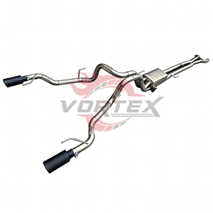 Sistema de Escape de Alto Rendimiento Vortex SS304 para Ford Ranger Raptor 2024 V6, Sistema Catback con Protección Térmica y Puntas Dobles en Negro Mate - Product Image 2