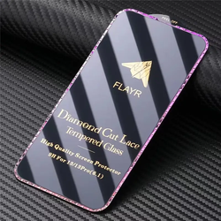Tốt nhất bán nổ bằng chứng cho iphone16 15 14pro kim cương ren Tempered phim cho iphone12pro13pro màu bảo vệ màn hình - Product Image 5