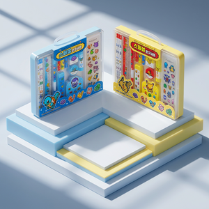 Ensemble de papeterie en plastique spécial, motifs aléatoires, fournitures scolaires coréennes pour enfants, crayon, gomme, taille-crayon, cadeau pour étudiants sur le thème de l'anime - Product Image 1