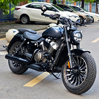Nouvelle moto de croisière vintage Benda Grey Stone 250 Prince V-Type bicylindre refroidi par eau Jinjila 300cc