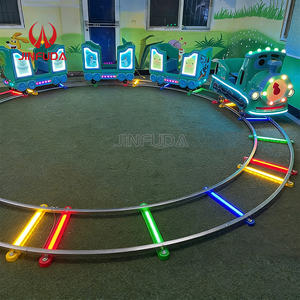 <span class=keywords><strong>Train</strong></span> électrique certifié sécurité en promotion avec rails pour enfants, idéal pour centres commerciaux intérieurs, fonctionnement stable, design cartoon, jouet à chevaucher amusant - Product Image 5