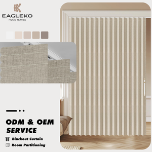 Tenda <span class=keywords><strong>a</strong></span> Pannelli Oscuranti Invisibili Pieghevoli e Scorrevoli in <span class=keywords><strong>Vetro</strong></span> per Camera da Letto con Chiusura Magnetica - Product Image 1