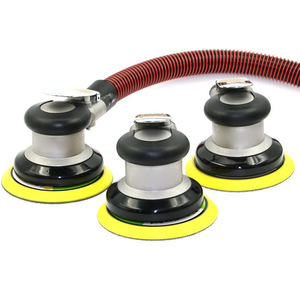 Ponceuse pneumatique 5 pouces avec fixation abrasive auto-agrippante pour polissage, meulage, décapage de rouille et cirage, mandrin M8 - Product Image 1
