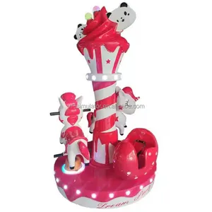 Parque de Atracciones para interiores y exteriores, parque de diversiones para niños, carrusel para tres personas - Product Image 1