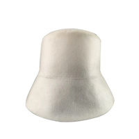 Nouveau style Chapeau de sauna en polyester, Chapeau de pêcheur, Bonnet de bain en feutre, Colorblock, Absorbant l'eau, Isolant thermique, Mode, Vente en gros