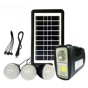 Portable PWM <b>Solar</b> Home <b>Lighting</b> <b>System</b> Kit Monocrystalline Silicon Camping Lamp Indoor Outdoor Use High-Effici - Product Image 4