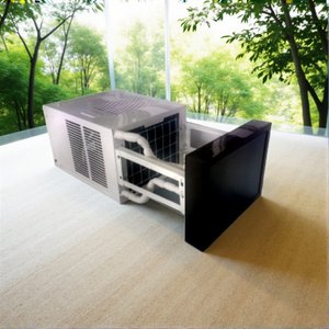 เครื่องปรับอากาศแบบไฮบริดพลังงานแสงอาทิตย์ Olyair สำหรับหน้าต่าง  ระบบทำความเย็น/ทำความร้อน ประหยัดพลังงานระดับ A เหมาะสำหรับใช้ในบ้านและโรงแรม - Product Image 1