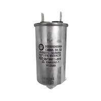 Condensateur à film mince haute performance XINRUIDA / certifié TUV 6UF450V CBB65 avec support de montage pour système de pompage, utilisation en lavage