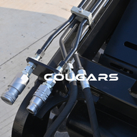 Nuovo Arrivo 2026: Minipala Cingolata Diesel Cougars CG827 da 1000 kg, 25 CV, con Mulcher, Certificazione EPA Tier 4