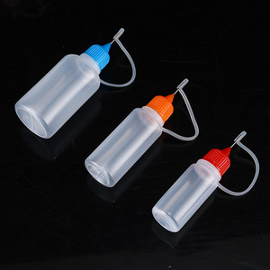 Botella de Plástico PE Suave Vacía de 5ml 10ml 20ml 30ml 50ml con Aplicador de Boquilla y Punta de Aguja para Belleza y Costura - Product Image 1