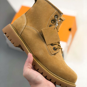 Bottines polyvalentes d'automne et d'hiver, bottes à plateforme rehaussant la hauteur pour femmes, chaussures antidérapantes de luxe de créateur - Product Image 5